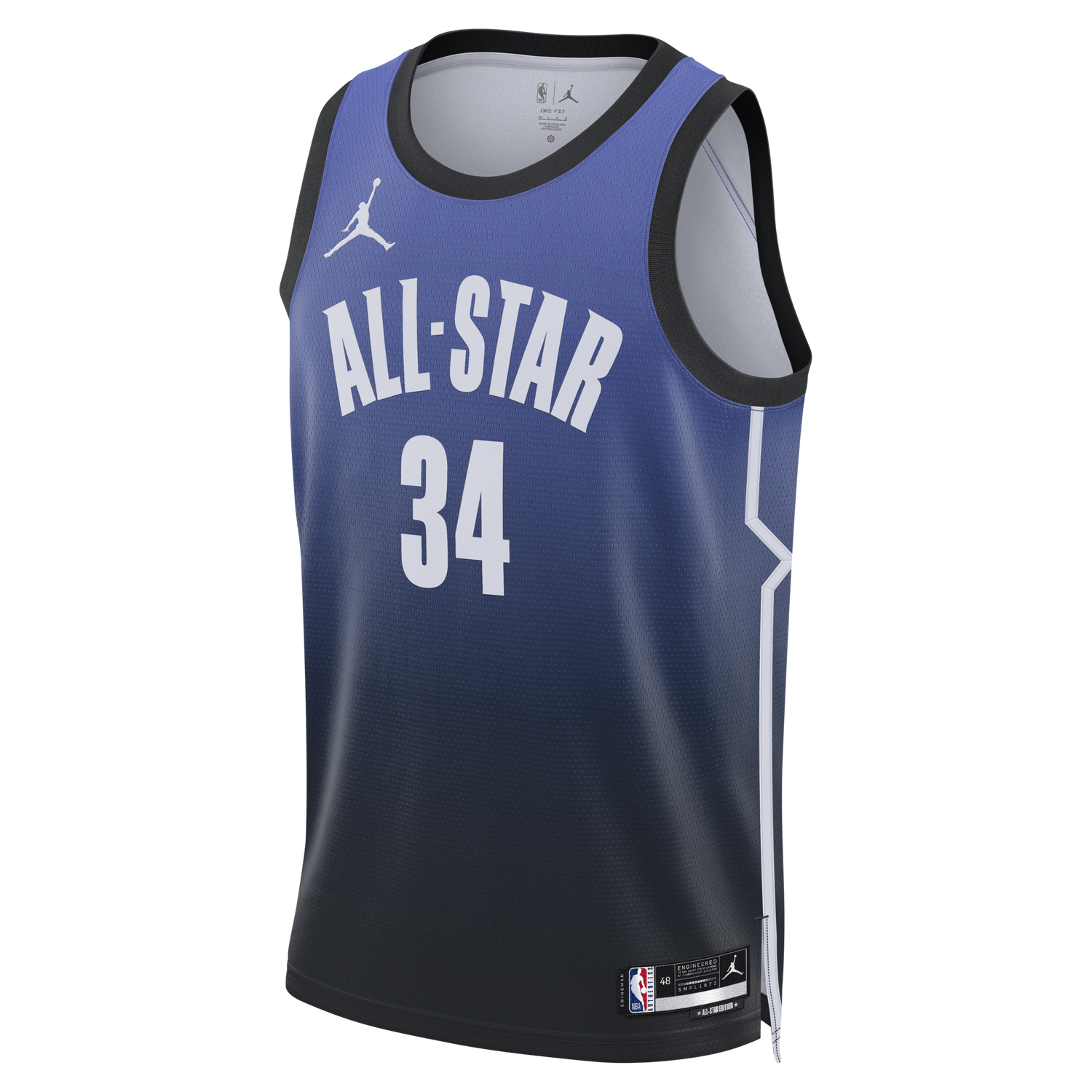 Jersey Nike Dri-FIT NBA Swingman Janis Adetokunbo 2023 All-Star Edition Jersey Mørkeblå | DX6326-500, 0