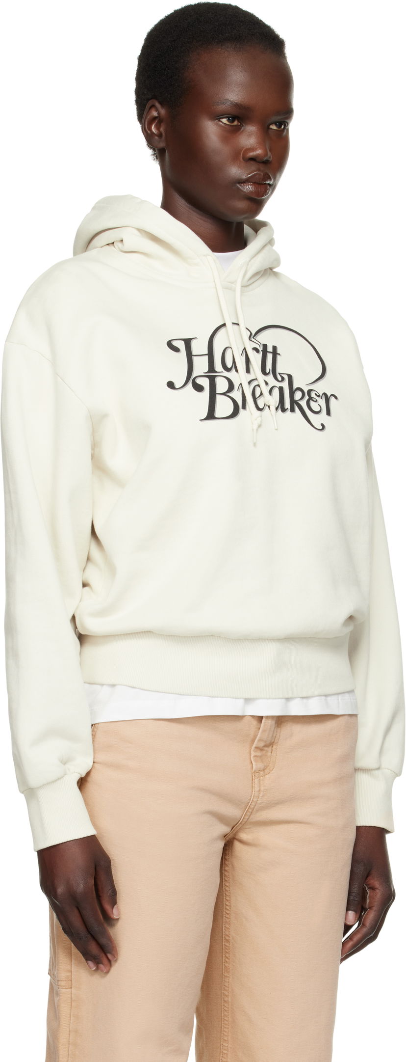 Sweatshirt Carhartt WIP Carhartt WIP Harttbreaker Hoodie Hvid | I034418_D6_XX