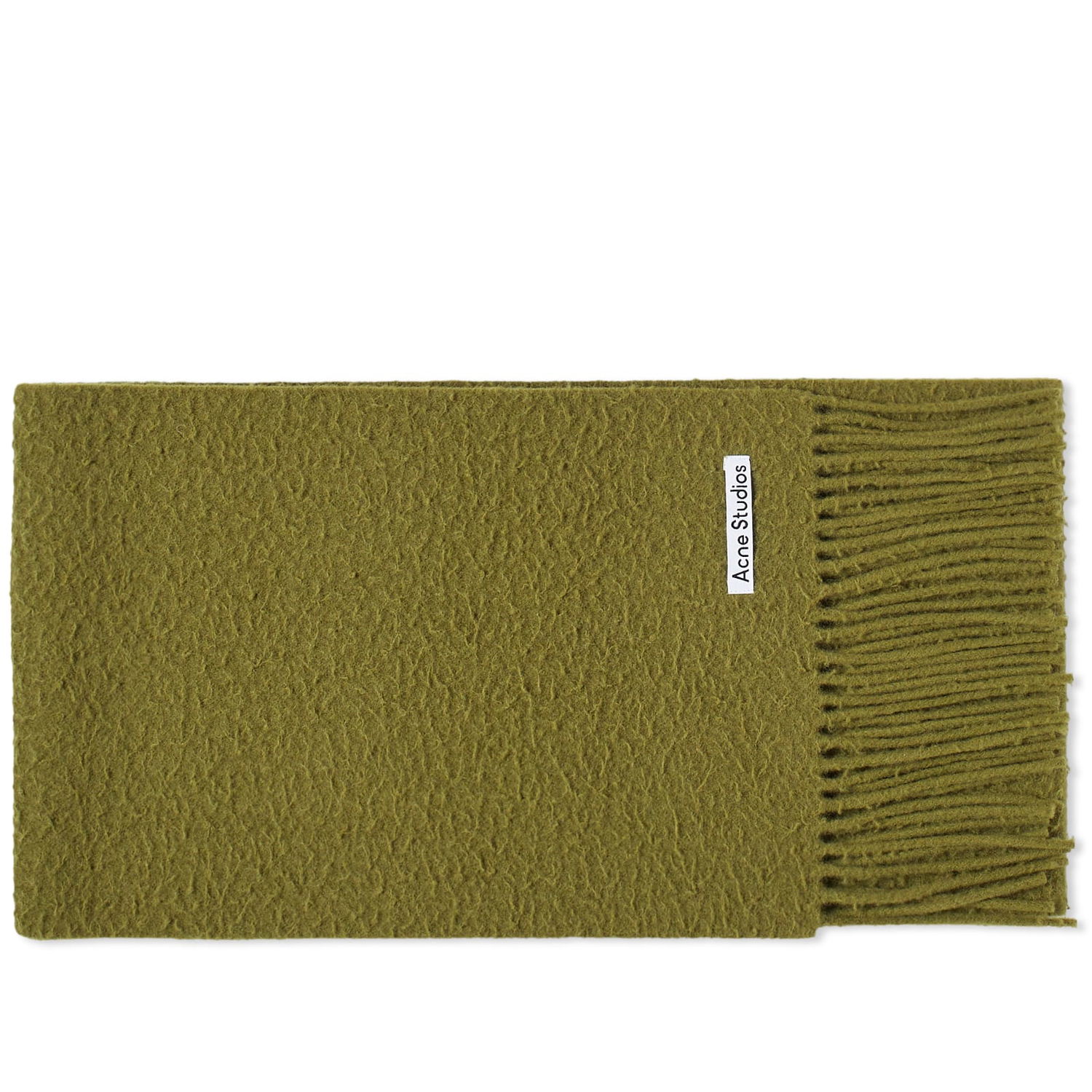 Tørklæde Acne Studios Vargo Boiled Wool Scarf Grøn | CA0283-AB7, 0