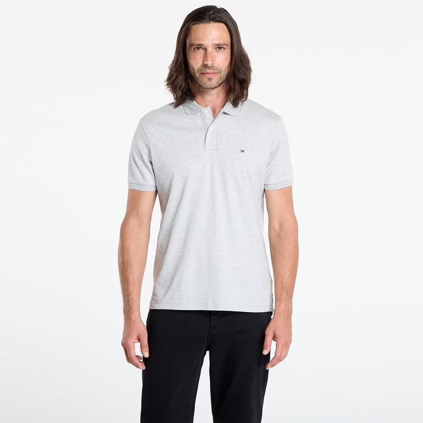 Polo skjorte Tommy Hilfiger Tommy Hilfiger Liquid Cotton Polo Grå | MW0MW39994 P01