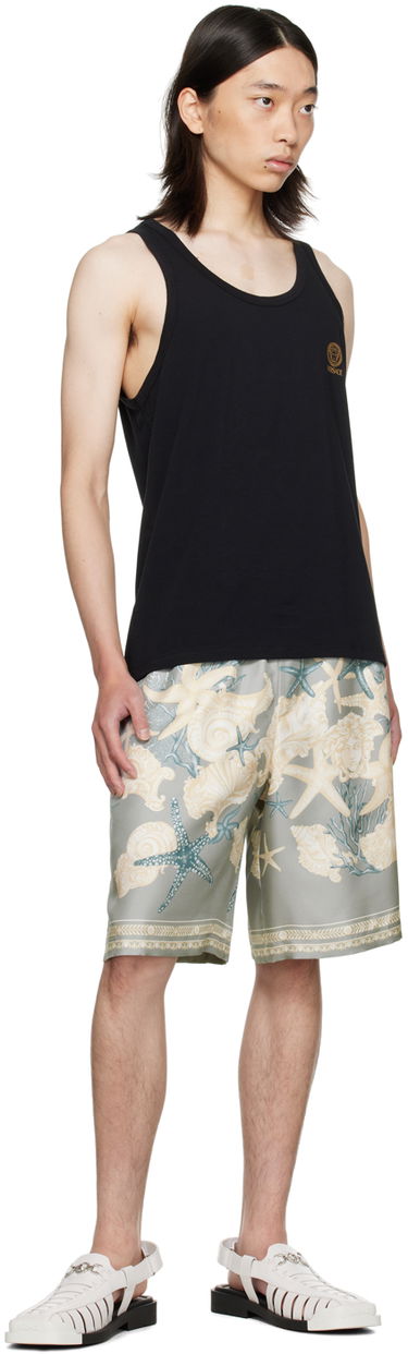 Tanktop Versace Medusa Tank Top Sort | AUU01012_1A10011, 3