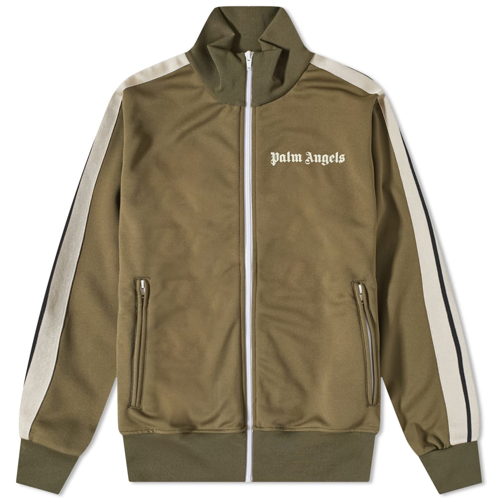 Jakke Palm Angels Classic Track Jacket Grøn | PMBD001F21FAB0025603, 0