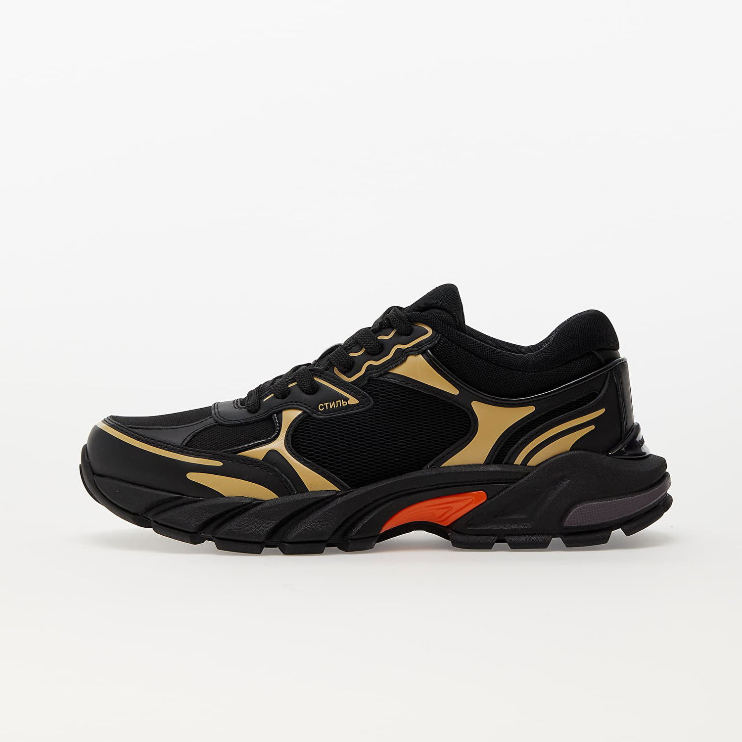 Sneakers og sko HERON PRESTON Block Stepper Sort | HMIA027F22FAB0011061, 0