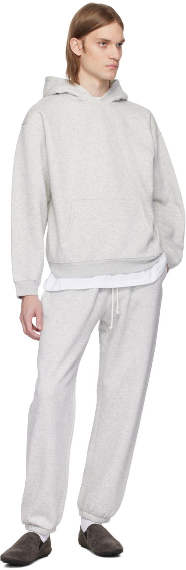 Joggingbukser SKIMS SKIMS Fleece Lounge Relaxed Sweatpants Grå | PT-JOG-8451M-LIGHT HEATHER GREY, 3