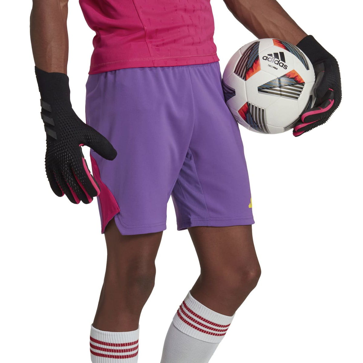 Shorts adidas Performance Tiro 23 Pro Goalkeeper Shorts Lilla | hl0012, 0