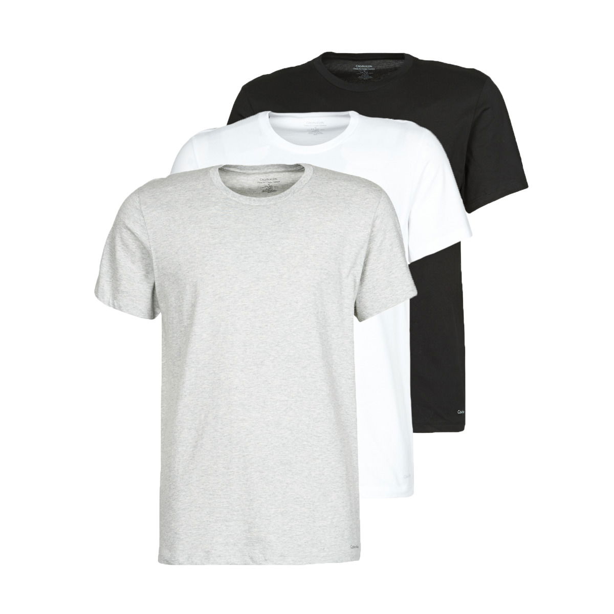 T-shirt CALVIN KLEIN CREW NECK 3PACK Flerfarvet | 000NB4011E-MP1-NOOS, 0
