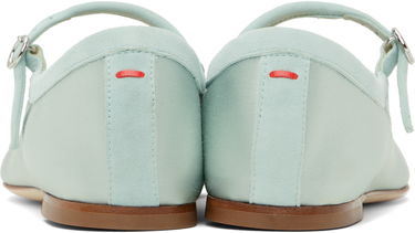 Tøj Aeyde Aeyde Uma Satin Toe-Cap Ballerina Flats Turkis | A11-FL-RKLS08FL169-SS25-1017-067, 1