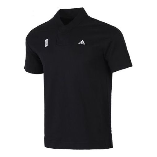 Polo skjorte adidas Originals Breathable Short-Sleeve Polo Shirt Sort | FT2757