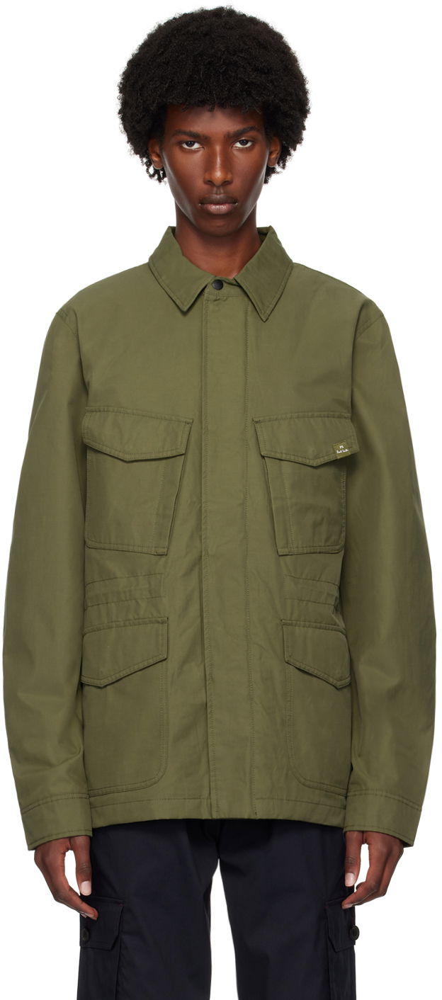 Parka Paul Smith PS Paul Smith Four-Pocket Jacket Grøn | M2R-017Z-N22090-36