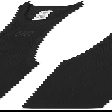 Tanktop VETEMENTS Cropped Racing Tank Top Sort | UE64TO130B, 0