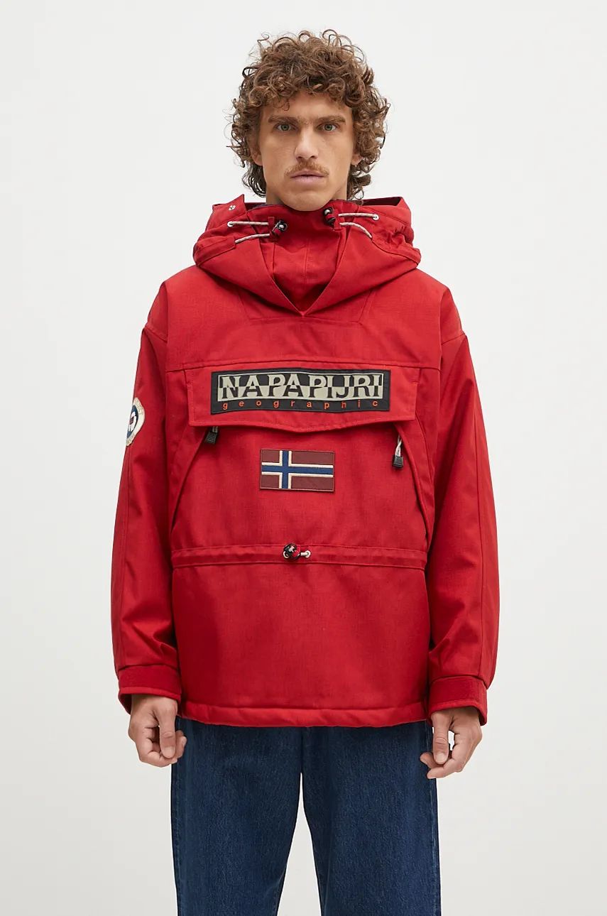 Parka Napapijri Skidoo 1990 Winter Parka Rød | NP0A4IK5R1D1, 0