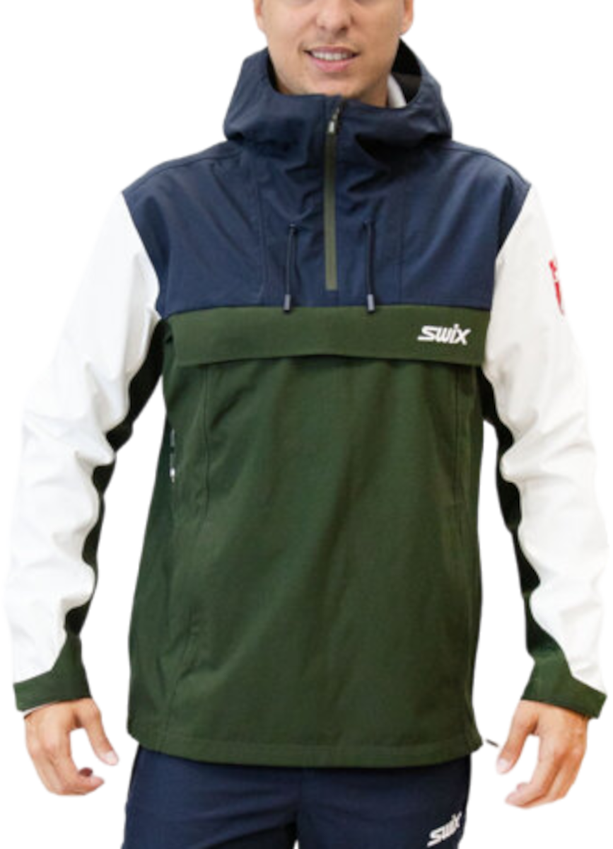 Vindjakke SWIX Swix Blizzard Anorak Hoodie Flerfarvet | 12471-48000, 0