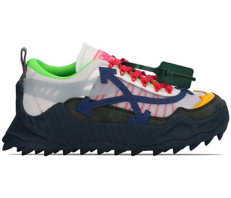Sneakers og sko Off-White Odsy-1000 Grey Blue (2022) Sort | OMIA139S22FAB0010945, 0
