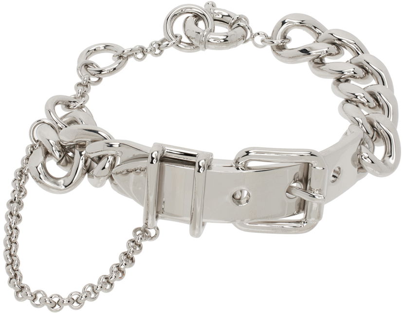 Armbånd Acne Studios Buckle Chain Bracelet Grå | C50414-