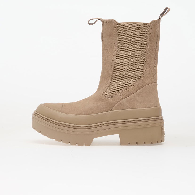 Sneakers og sko Converse Chuck Taylor All Star Lugged Heel Chelsea Boot Suede Beige | A14544C
