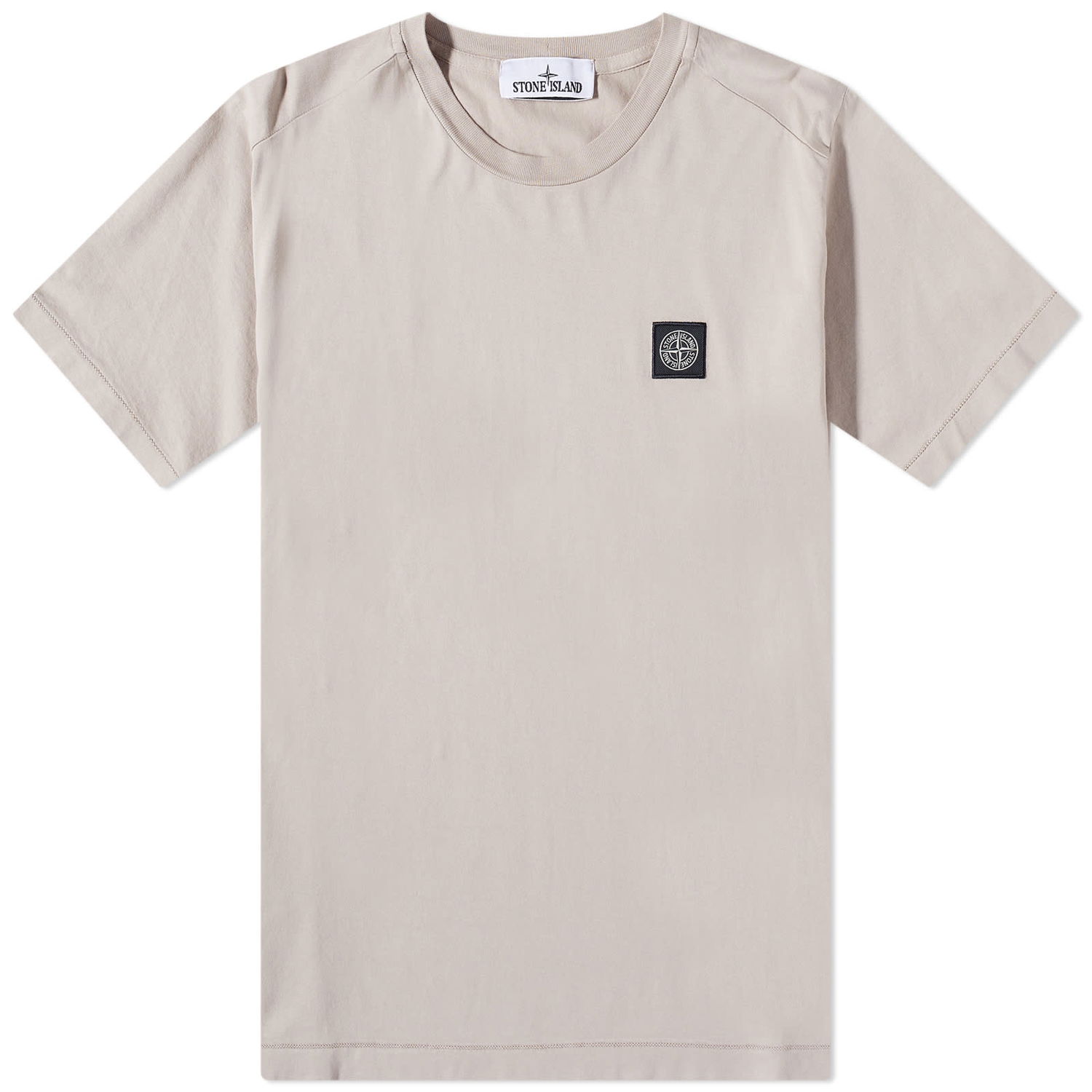 T-shirt Stone Island Patch Tee Dove Grå | 101524113-V0092, 0