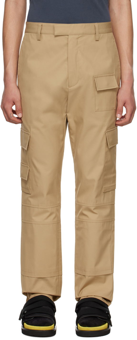 Cargo bukser Ambush Slim Cargo Pants Beige | BMCF001S24FAB0016262