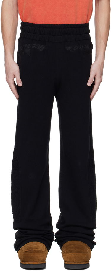 Joggingbukser Who Decides War Who Decides War Low Stained Glass Sweatpants Sort | 1120810002SS25, 0