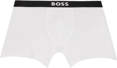 Boksere BOSS BOSS Stretch Cotton Boxer Briefs, 3-Pack Sort | 50544272, 4