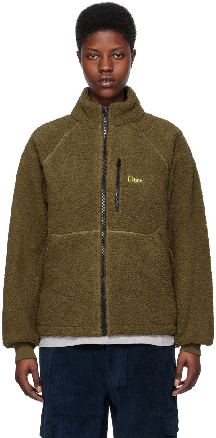 Jakke Dime Zip Jacket Brun | DIMEHO234BRW, 0