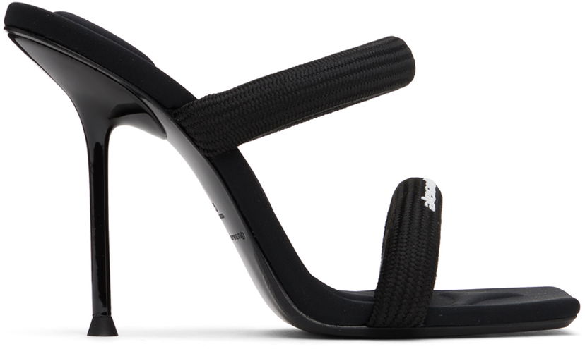 Sneakers og sko Alexander Wang Alexander Wang Julie Heeled Sandals Sort | 30321S033