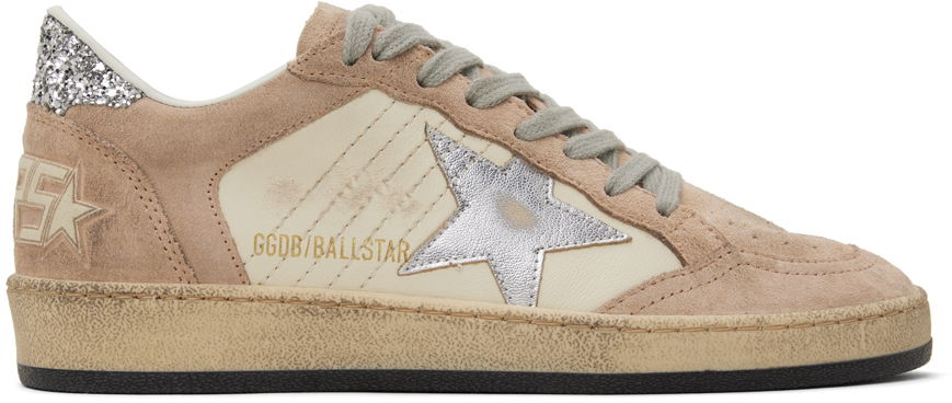 Sneakers og sko Golden Goose Golden Goose Ball Star Beige | GWF00327.F006122.82435, 0