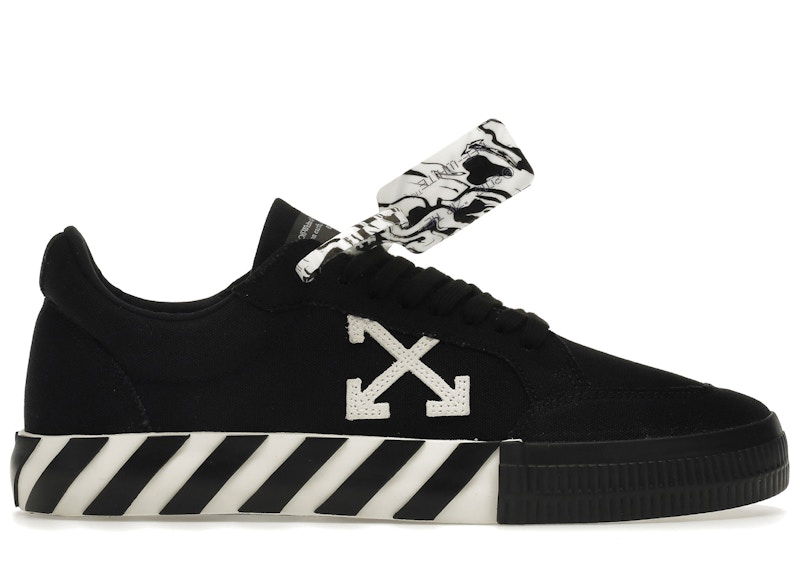 Sneakers og sko Off-White Vulc Low Black White Arrow Sort | OMIA085R21FAB0011001 / OMIA085F21FAB0021001, 0