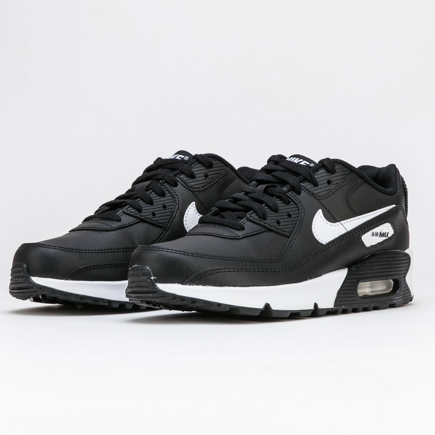 Sneakers og sko Nike Air Max 90 Leather GS Sort | CD6864-010, 1