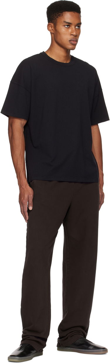 T-shirt SKIMS SKIMS Jersey Lounge Oversized T-Shirt Sort | TP-TSH-5322M, 3