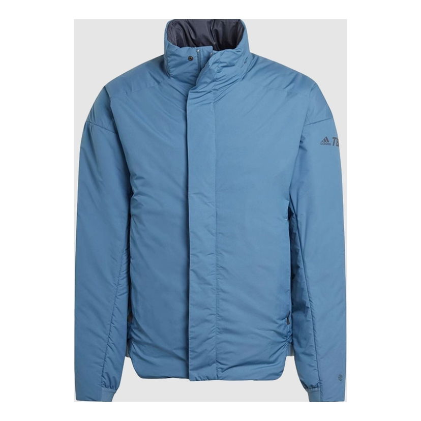 Puffer jakke adidas Performance Terrex Outdoor Jacket Blå | HG6034