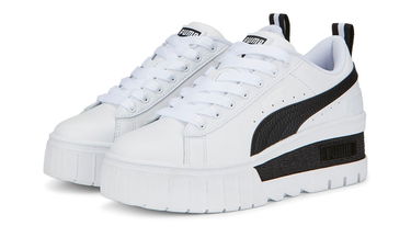 Sneakers og sko Puma Mayze Wedge Wn´s Hvid | 386273-01, 4