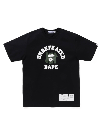 T-shirt BAPE Undefeated x College Tee Sort | 1I73-110-921