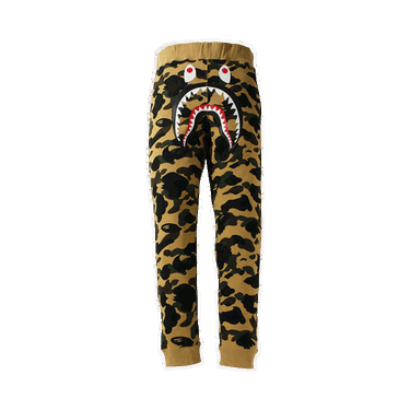 Joggingbukser BAPE 1st Camo Shark Slim Fit Sweatpants Gul | 1H80 152 012 YELLOW, 0