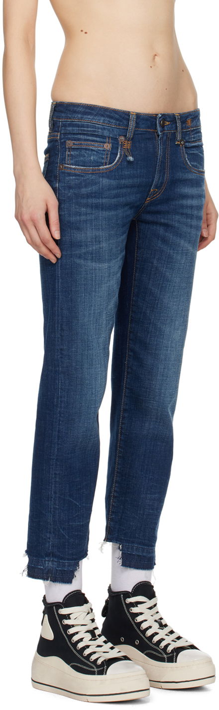 Jeans R13 R13 Boy Straight Jeans Blå | R13W0991-664C, 1