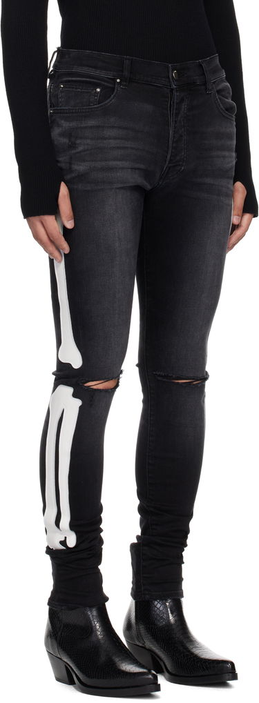 Jeans AMIRI AMIRI Bones Slash Jeans Blå | AMDNSY1157, 4