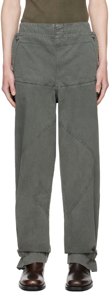 Bukser Dion Lee Shell Trousers Grå | C2175PS24, 0