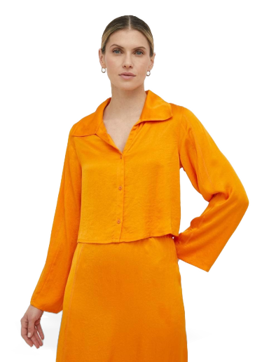 Skjorte American Vintage regular Orange | WID06FE23