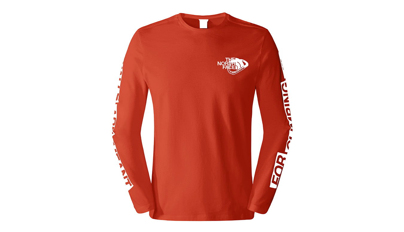 T-shirt The North Face Outdoor Graphic Tee Rød | NF0A827KLV4, 0