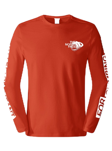 T-shirt The North Face Outdoor Graphic Tee Rød | NF0A827KLV4