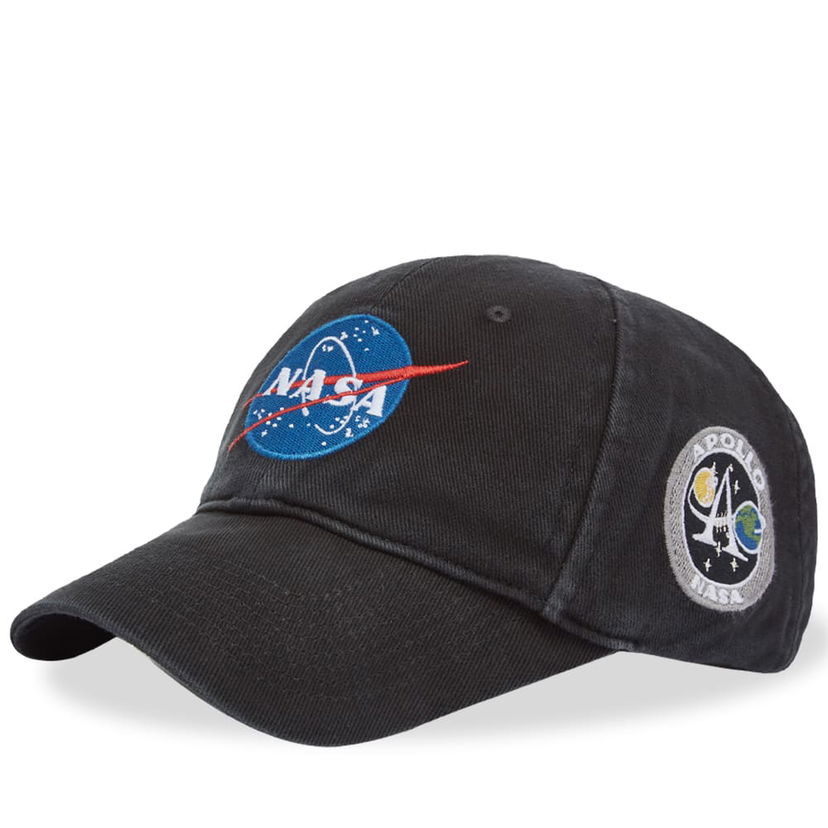 Kasket Balenciaga NASA Space Cap Black Sort | 661600-410B2-1000