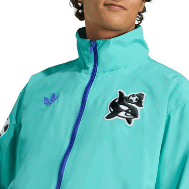 Vindjakke adidas Originals Originals Seattle Sounders FC Anthem Jacket Turkis | jm5026, 2
