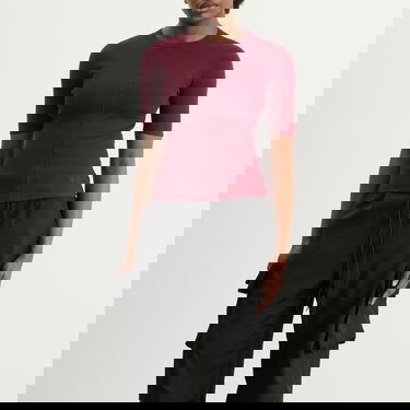 T-shirt Y-3 Y-3 Fitted Tee, Size X-Small Bourgogne | JZ7427, 2