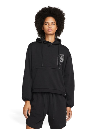 Sweatshirt Nike Dri-FIT Basketball Hoodie Sort | DQ6770-010