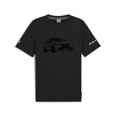T-shirt Puma BMW M Motorsport Essentials Graphic T-Shirt Sort | 630633_01, 3