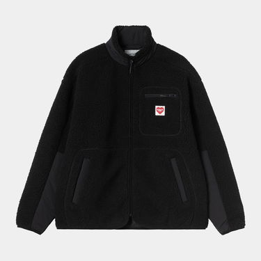 Jakke Carhartt WIP Fleece Heart II Hartt Liner XXL Sort | A252012_24, 0