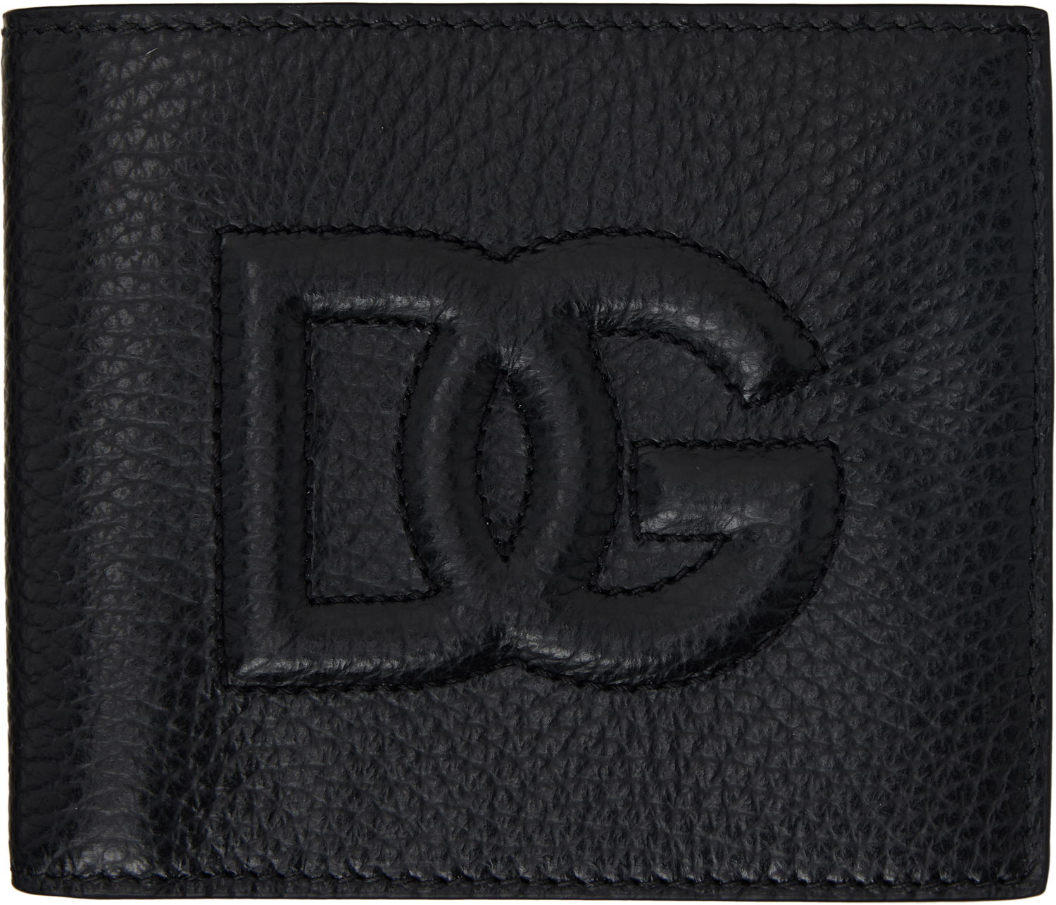 Tegnebog Dolce & Gabbana Dolce&Gabbana DG Logo Bifold Wallet Sort | BP1321AT489, 0