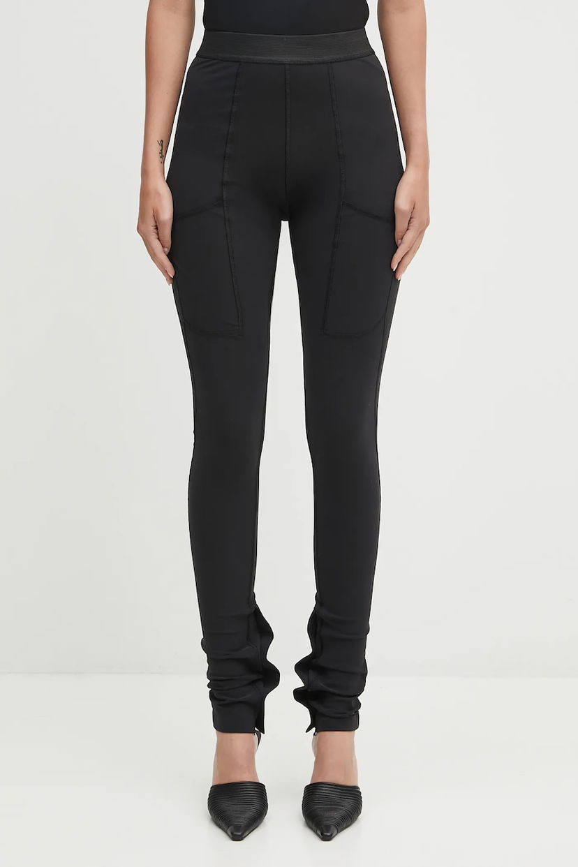 Leggings Coperni Coperni Eurojersey Leggings Sort | COPJS168F5039