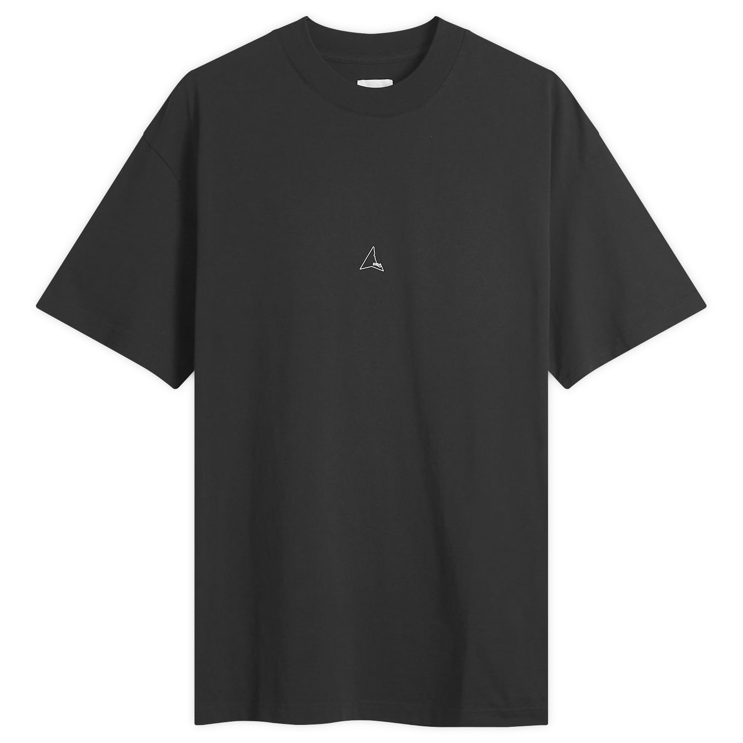 T-shirt ROA Regular Logo T-Shirt Sort | RBMW0254JY22-BLK0001, 0