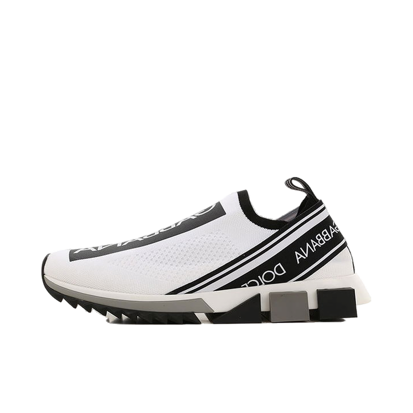 Sneakers og sko Dolce & Gabbana Sorrento Black White Hvid | CS1713 AH677 89697