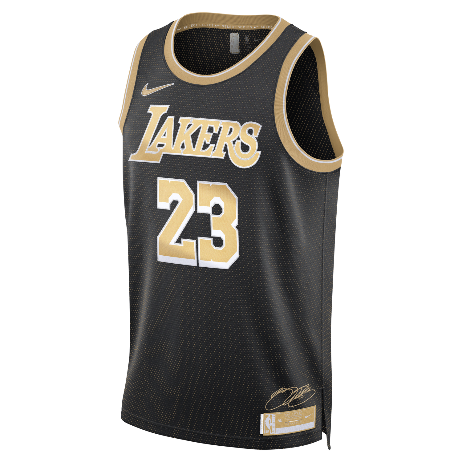 Jersey Nike Dres Dri-FIT NBA Swingman LeBron James Los Angeles Lakers 2024 Select Series Sort | FN5913-053, 1